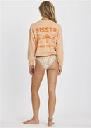 Fleece Sisstrevolution Venice Crew Salmon L/S