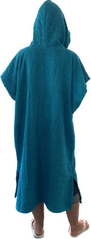 Komsurf Poncho 100% Cotton Towel Black