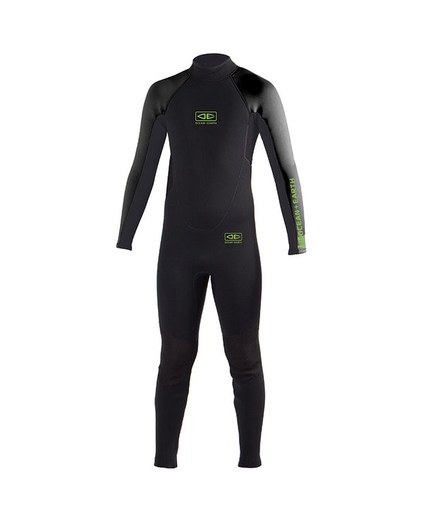 Ocean and Earth Boys 4/3 Wetsuit  - Surf School with back zip