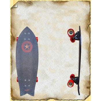 Gunslinger Skateboard 30 Flighter Carve-Cruiser