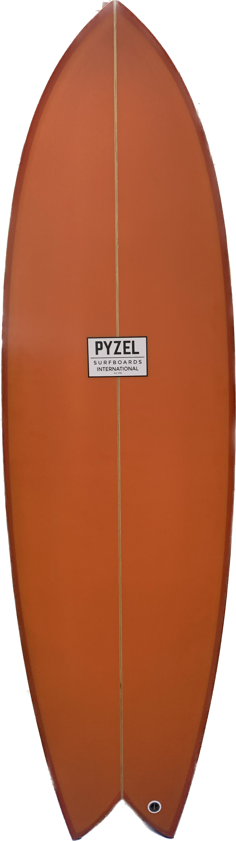 Pyzel Surfboard Astro Glider 6'1 Twin Red