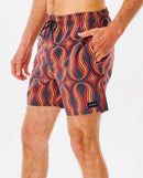 B/S Rip Curl Combined Volley Blood Red