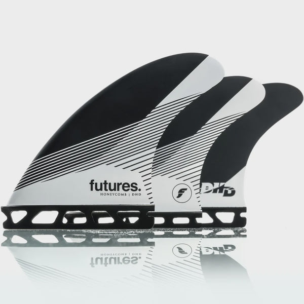 Fins Futures DHD Honeycomb Black/White