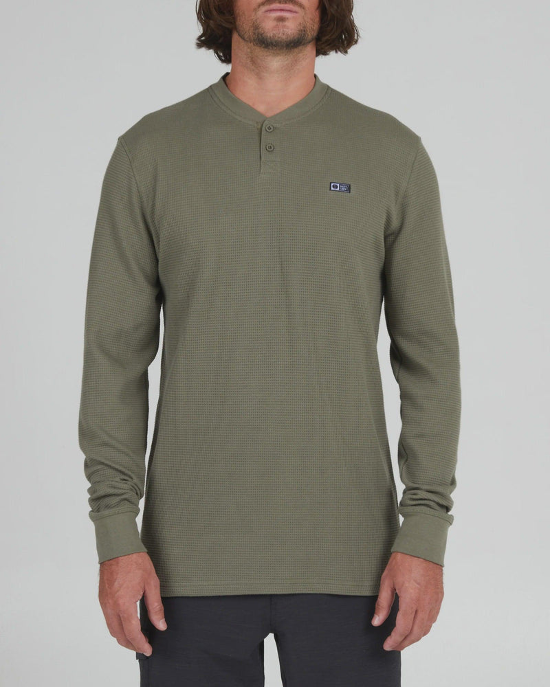 Crew Salty Crew Daybreak Thermal L/S Olive