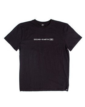 Ocean and Earth T-shirt Priority Black