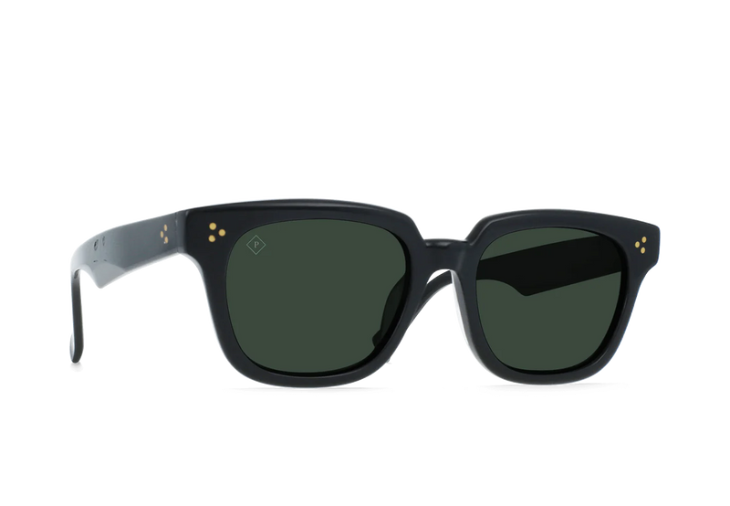 Sunglasses Raen Phonos Crystal Black / Green Polarized