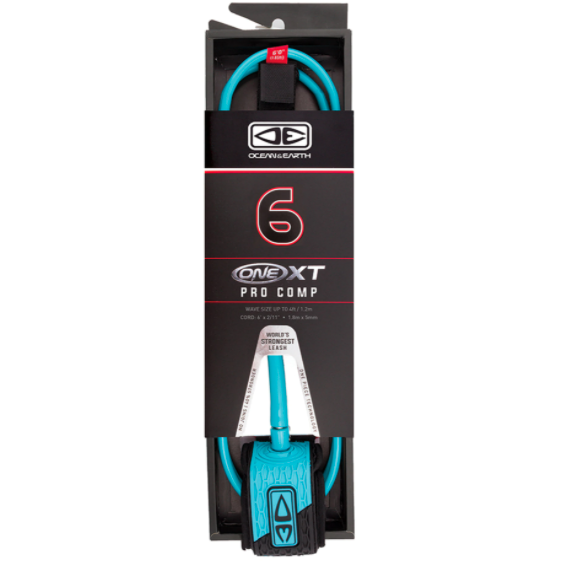 Ocean and Earth Leash 6' ONE XT Pro Comp
