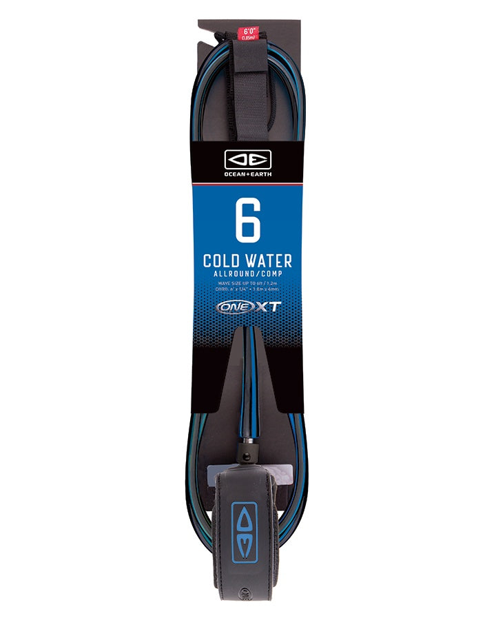 Ocean and Earth Leash 6' Cold Water Comp ONE XT