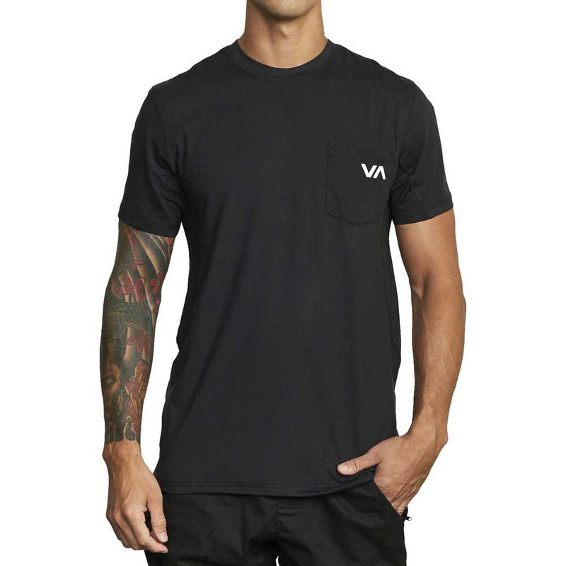 RVCA Tee-Shirt Active Sport Vent Black